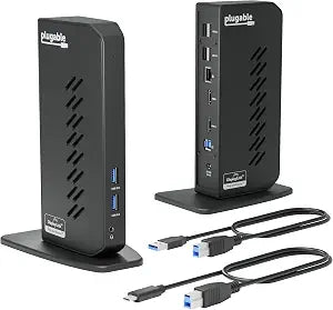 Plugable Dual 1080p HDMI Universal Docking Station