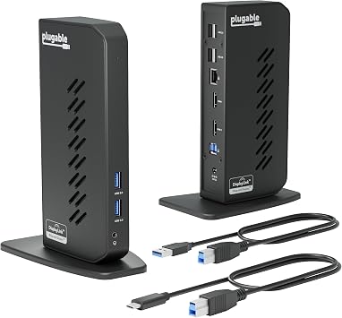 Plugable Dual 1080p HDMI Universal Docking Station