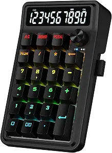 Redragon K733 PRO Wireless Gasket RGB Number Pad, Dual PC & Calculate Modes