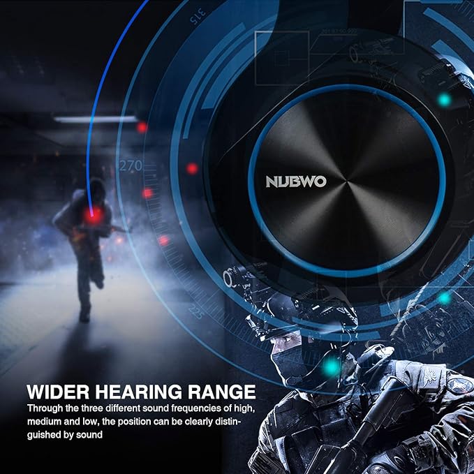 Gaming Headset with Mic for Xbox One PS4 PS5 PC Switch Tablet Smartphone, Headphones Stereo Over Ear Bass 3.5mm Microphone Noise Canceling 7 LED Light Soft Memory Earmuffs(Free Adapter)