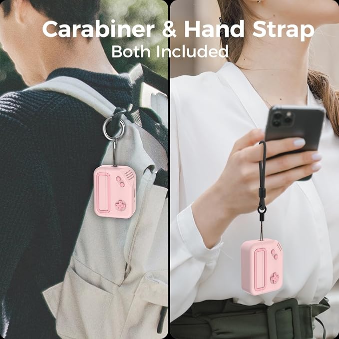 for AirPods Pro 3 Case - 2025 Silicone Game Console Design Case for Apple AirPods Pro 3rd Generation, Cute Airpod Pro 3 Cover for Men/Women (Pink)