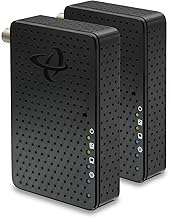 Hitron HTEM5 MoCA 2.5 Network Adapter (2-Pack) - Extends Network via Coax | NOT a Modem/Router/WiFi | Requires Cable TV Wiring (NOT Satellite) | Works with Cable & Most Fiber (NOT AT&T) | 2.5 Gbps - Image 1