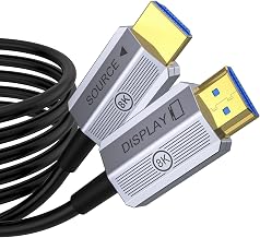 8K Fiber Optic HDMI Cable 15ft, 48Gbps Long HDMI 2.1 Cable 8K@60Hz/4K@120Hz, Ultra HD HDR, eARC, Directional (Source to Display), for PS5 4 3/Xbox/TV/Monitor/Laptop/Projector/Blu-ray - Image 1