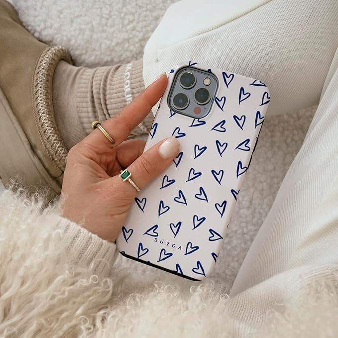 BURGA Phone Case for iPhone 16 - Cute, Trendy, Aesthetic, Pattern Phone Cover, Hard Shell Protection - fits Apple iPhone 16 Case for Women and Men