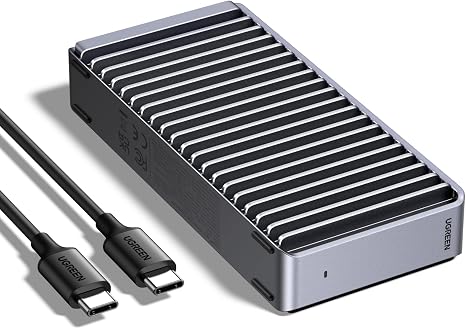 UGREEN 40Gbps M.2 NVMe Enclosure (SSD Not Included)