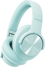 Picun B8 Wireless Bluetooth Headphones, 120H Playtime, 3EQ Modes, Cyan - Image 1