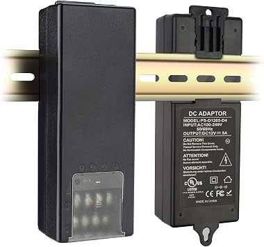 DC 12V 5A Power Supply Adapter 4 Channel Din-Rail