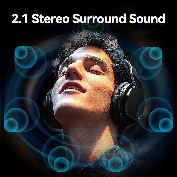 VENTION 7.1 Gaming DAC External USB Sound Card, 7.1 Virtual Surround Sound Blaster, 24bit/192KHz, RGB Light System, Gaming Audio Amplifier Compatible with PS5, PS4, Xbox, Nintendo Switch, PC, Headset