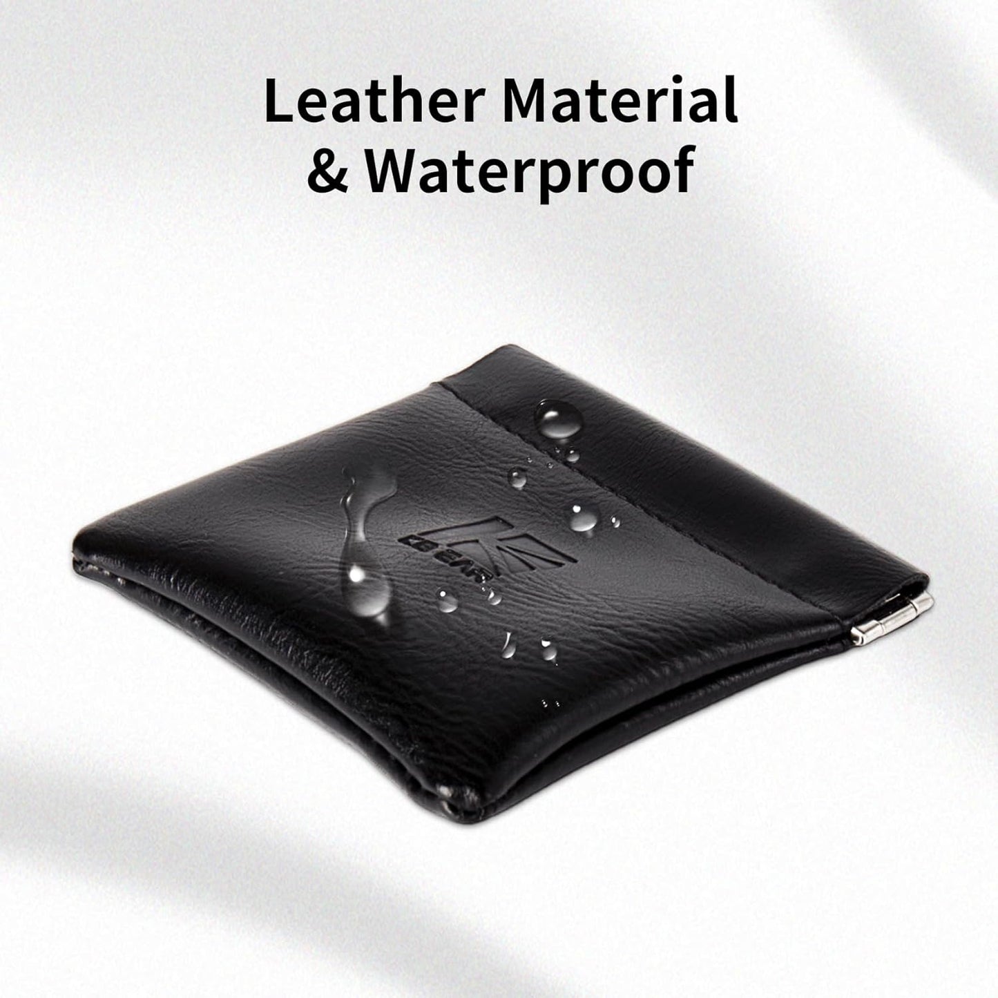 1 Pack Earphone Storage Case Bag for IEM,in Ears,Earbuds,Portable Carrying Storage Case,Travel Bag Leather Jewelry Pouch, Kbear BP01 Suitable for KZ ZS10/ZS10 Pro/ZST/ZS10 PRO X/AS10/AS16/CastorZA12