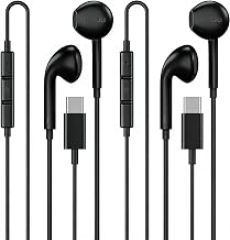 [Apple MFi Certified] USB C Headphones for iPhone 18 17 16 15 Pro Max 2Pack - Image 1