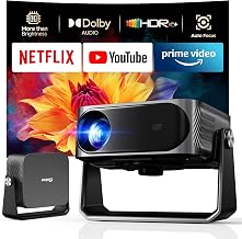 iSinbox Smart Outdoor Projector,Built-in Apps,180° Gimbal,Dolby Audio - Image 1