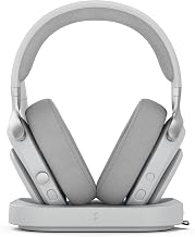 Fractal Design Scape Light - Wireless PC Gaming Headset - Detachable Flip-to-Mute Microphone with Noise Cancellation - Battery Life Up to 40 Hours - Configurable Ambient Lighting - Gray - Image 1