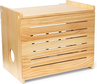 WiFi Router Storage Cabinet Router Box Hider WiFi Box Hider Shelf Cover - Image 1
