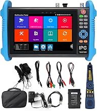 Upgraded 8K IP Camera Tester, WANLUTECH CCTV Tester 7inch Touchscreen 8MP TVI CVI AHD CVBS Camera Test 90W PoE Power Cable Tracer RJ45 Cable TDR Test SFP Network Tools WiFi HDMI VGA (IPC-9800CADH Pro) - Image 1