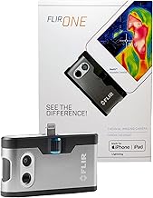 Flir One - Thermal Imaging Camera for iOS Smartphones (iPhone 14 and Older w/Lightning Port), 240x180 Super Resolution (80x60 Native IR) - Image 1