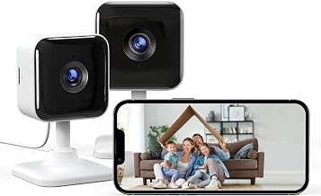 GNCC 2K Indoor Security Camera, Night Vision 2 Packs - Image 1