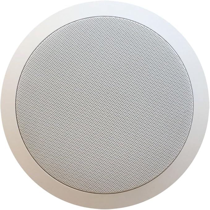 652S2C Silver Ticket In-Wall In-Ceiling Speaker with Pivoting Tweeter (2 Channel Stereo 6.5 Inch in-ceiling) 9.4 inch overall size