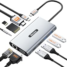 Docking Station USB C Hub Multiport Adapter Triple Display - Image 1