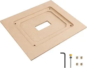 Router Table Insert Plate Template Kit for 9-1/4" × 11-3/4" Plates
