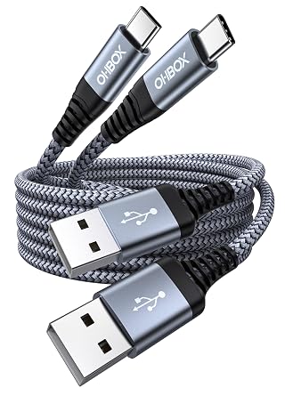 USB to USB C Cable 60W Fast Charging [2 Pack 6FT], USB A to USB C Cable for - Image 2