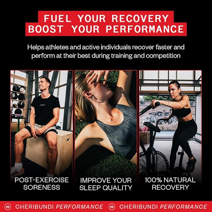 Cheribundi Tart Cherry Juice Protein | Tart Cherry Juice with Whey Protein | Athletes Recovery Drink | Promotes Restorative Sleep, Muscle Recovery & Boosts Athletic Performance | 8 floz (24 Pack)
