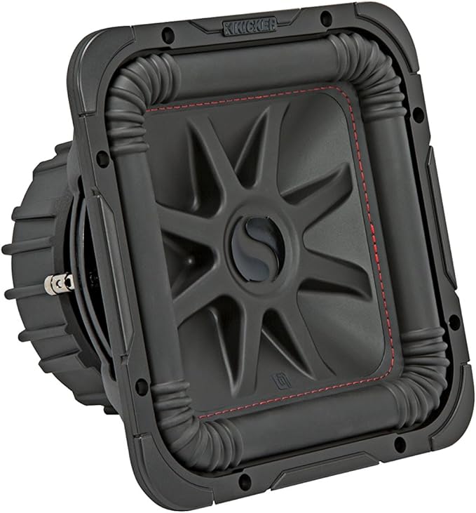 KICKER 45L7R104 L7R 10-Inch (25cm) Subwoofer, Dual Voice Coil, 4-Ohm