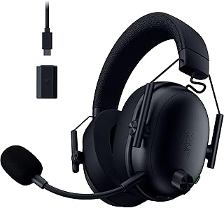 Razer BlackShark V3 Wireless PC Gaming Headset, 70 Hr Battery, Black