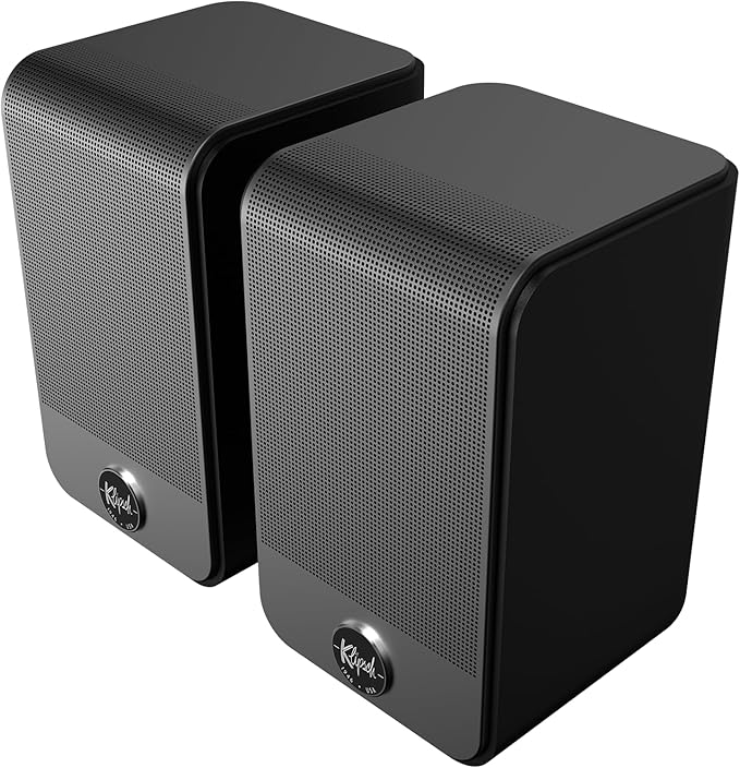 Klipsch Flexus SURR 100 Surround Sound Speakers with Immersive Dolby Atmos Technology - Black