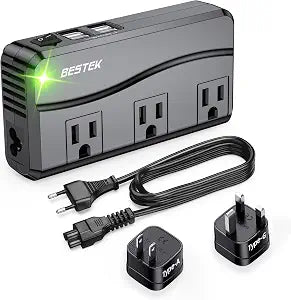 BESTEK Universal Travel Adapter 220V to 110V Voltage Converter