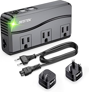 BESTEK Universal Travel Adapter 220V to 110V Voltage Converter - Image 1