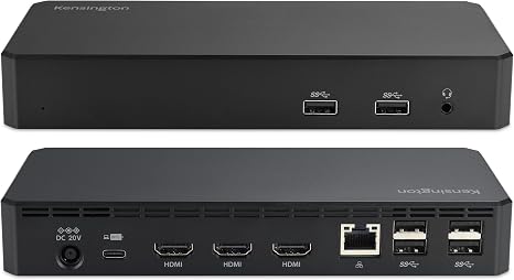 Kensington SD4760P 11-in-1 USB-C Docking Station Triple Monitor DisplayLink Docking Station, 3xHDMI, 100W Charging for Laptop, 6xUSB A, Ethernet, Audio, for Mac and Windows Driver Require K33622NA - Image 5