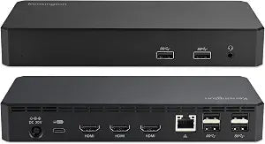 Kensington SD4760P 11-in-1 USB-C Docking Station Triple Monitor DisplayLink Docking Station, 3xHDMI, 100W Charging for Laptop, 6xUSB A, Ethernet, Audio, for Mac and Windows Driver Require K33622NA - Image 1