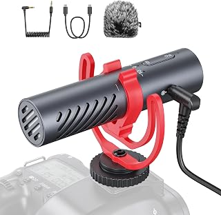 BOYA BY-MM1 AI On-Camera Shotgun Mic for Camera, DSLR, iPhone, Android - Image 1