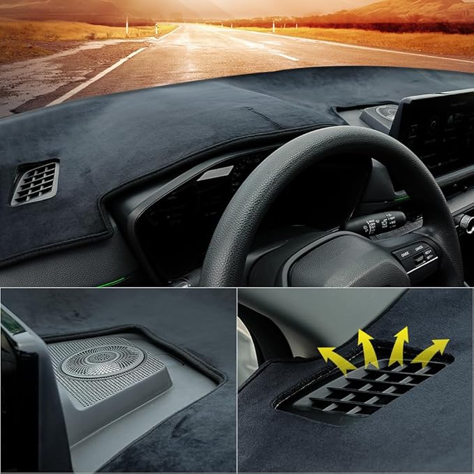 BEERTE for CRV Car Phone Holder CRV Car Armrest Cover CR-V Dashboard Cover fit for 2023-2026 Honda CRV