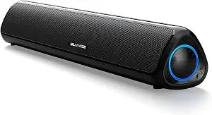 Bluedee Computer Speakers for Desktop PC, Rechargeable Computer Sound Bar