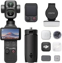 DJI Osmo Pocket 4P Vlog Combo, Dual-Lens Vlog Camera, Cinematic 4K - Image 1