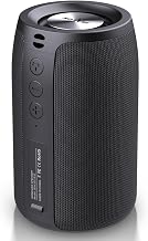 ZEALOT Portable Bluetooth Speaker, S32 Outdoor Speaker Wireless, Speaker with USB Port, Waterproof IPX5, Stereo Pairing/Bass/USB/TF/AUX for Home Outdoor Travel, Gift for Men, Kids -Black - Image 1