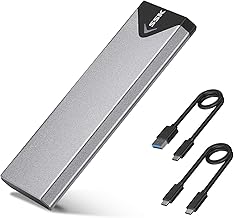 SSK M.2 to USB NVMe SATA SSD Enclosure USB 3.2 Gen2 10Gbps Adapter Reader - Image 1