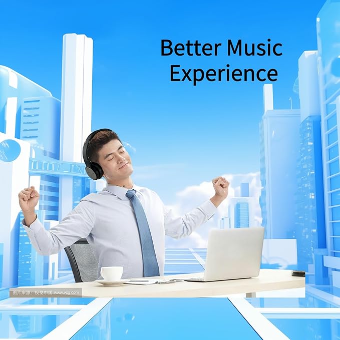 Bluetooth Headphones with Case, Super Bass Wireless Headphone, Stereo Headset Micro SD/TF, Bidirectional Foldable Headphones for Travel Home Office Cellphone PC
