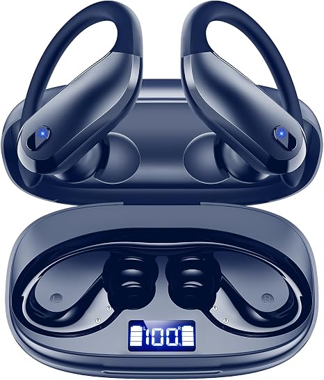 Wireless Earbuds,Bluetooth 5.4 Ear buds,Sport Headphones with Earhooks