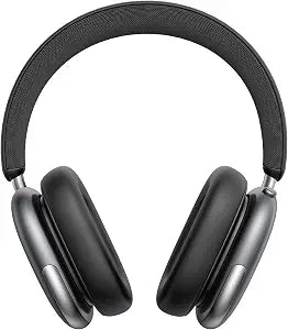 Eduiosma Bluetooth Headphones Wireless Over Ear 80H Playtime (Black)