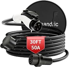 EV Charger Extension Cable 30FT 50A Level 2 - Image 1