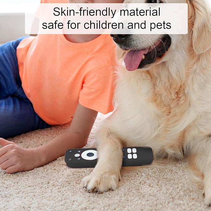 Cover for 2025 Onn Google TV Box 4K pro Remote, Shockproof Anti-Dirty Silicone Case Compatible with Onn Google TV Remote Washable an-ti Lost Anti-Slip Skin-Friendly