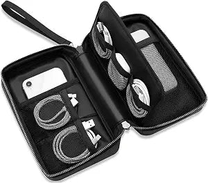 Electronics Organizer Travel Case, Cable Organizer,Tech Pouch