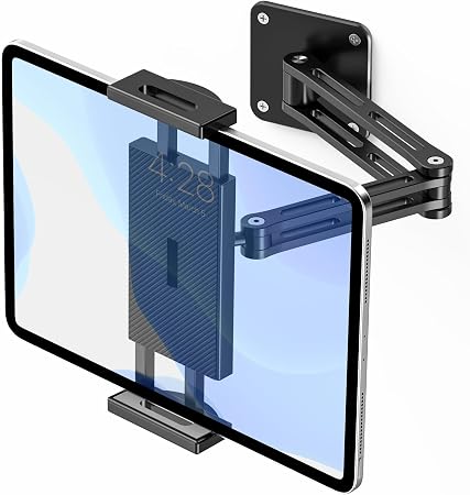 MoKo Universal iPad Wall Mount, Tablet Wall Mount 360° Adjustable