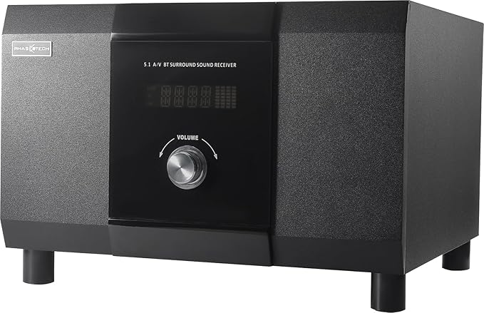 5.1 Channel Home Theater System with 10" Subwoofer, Bluetooth,5 Speakers, Remote, Radio, RCA- Perfect for Movies, Music, Karaoke