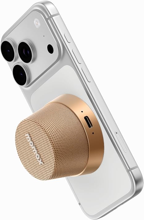 MOMAX Magnetic Portable Wireless Speaker, Enhanced Bass & Clear Sound