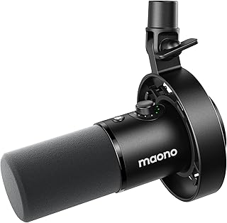 MAONO Dynamic Microphone-XLR USB Podcast Recording Mic with 192kHz/24bit - Image 1