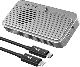 ACASIS 80Gbps M.2 NVMe SSD Enclosure, Thunderbolt 5 & USB4 V2.0 Compatible - Image 1