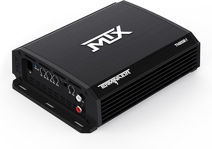 MTX 12" 1200W Dual Loaded Car Subwoofer Audio with Sub Box and Amplifier, TNP212D2